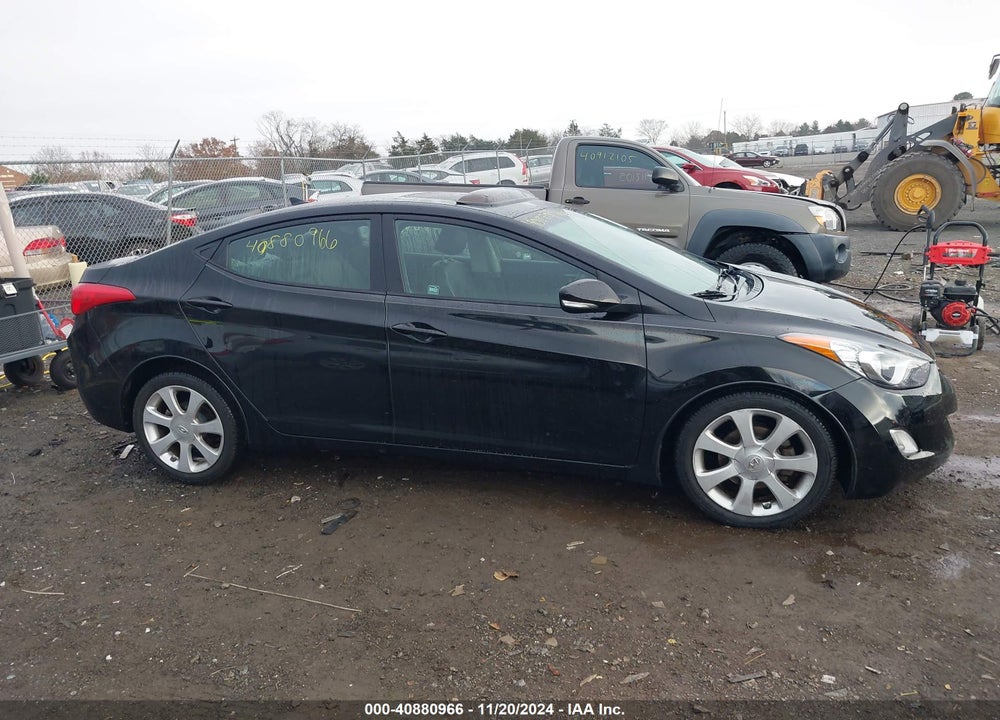 2013 HYUNDAI ELANTRA LIMITED VIN: 5NPDH4AEXDH207001