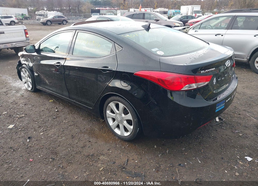 2013 HYUNDAI ELANTRA LIMITED VIN: 5NPDH4AEXDH207001