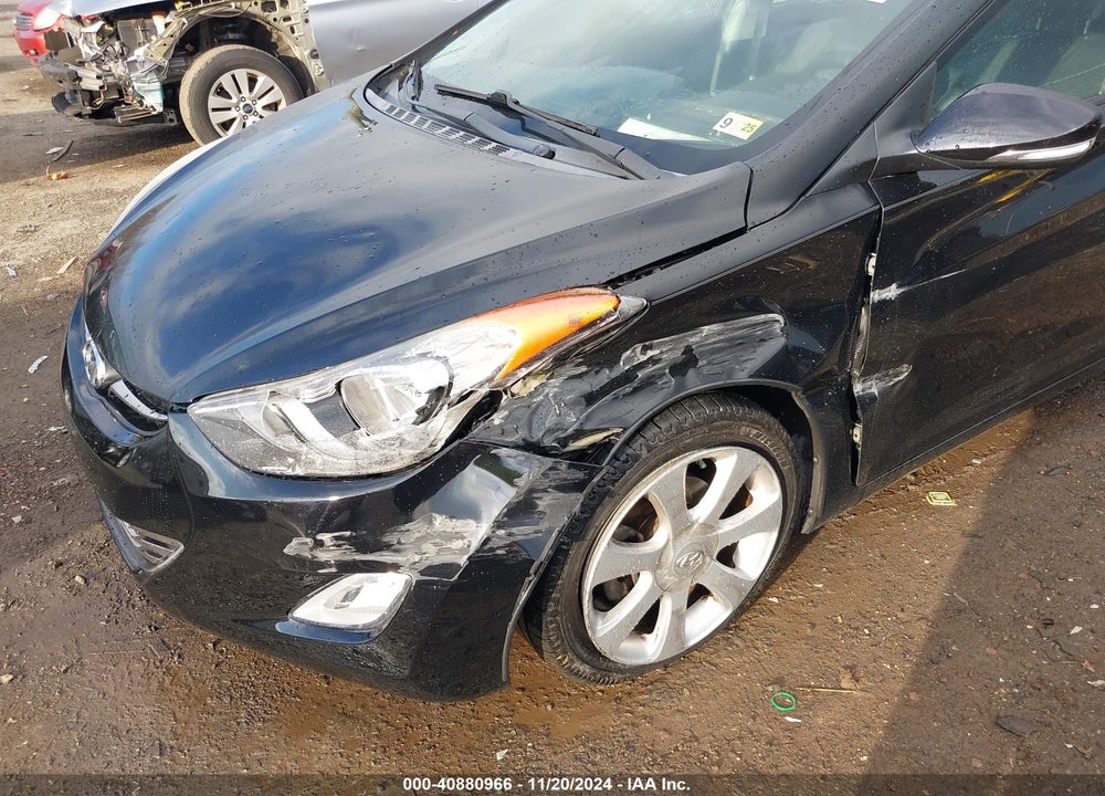 2013 HYUNDAI ELANTRA LIMITED VIN: 5NPDH4AEXDH207001
