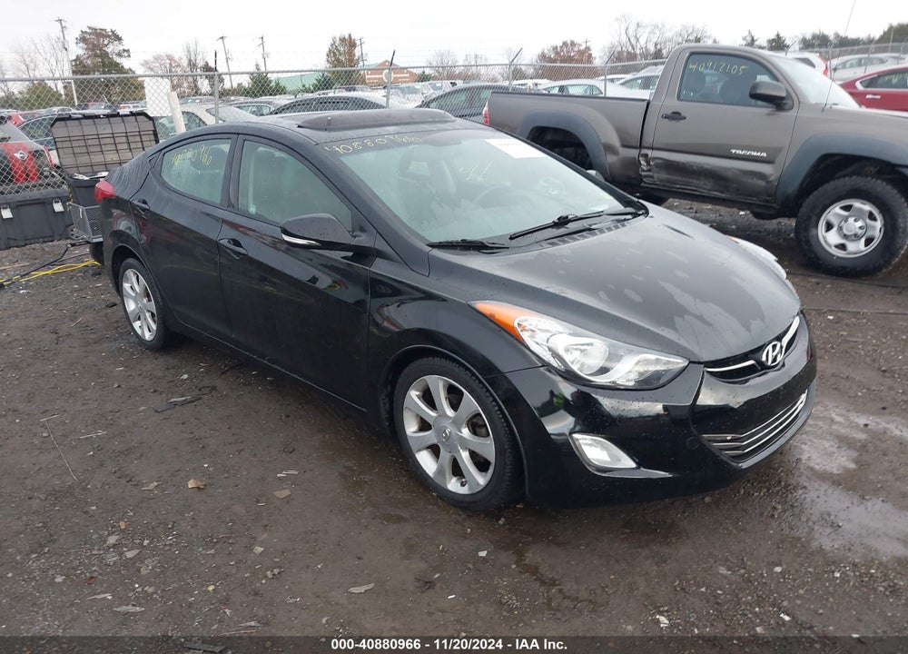 2013 HYUNDAI ELANTRA LIMITED VIN: 5NPDH4AEXDH207001