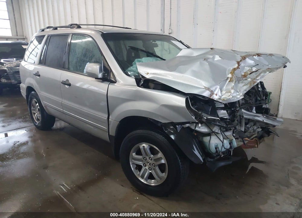 2004 HONDA PILOT VIN: 2HKYF18604H589222