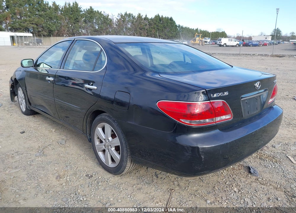 2005 LEXUS ES 330 VIN: JTHBA30GX55125570