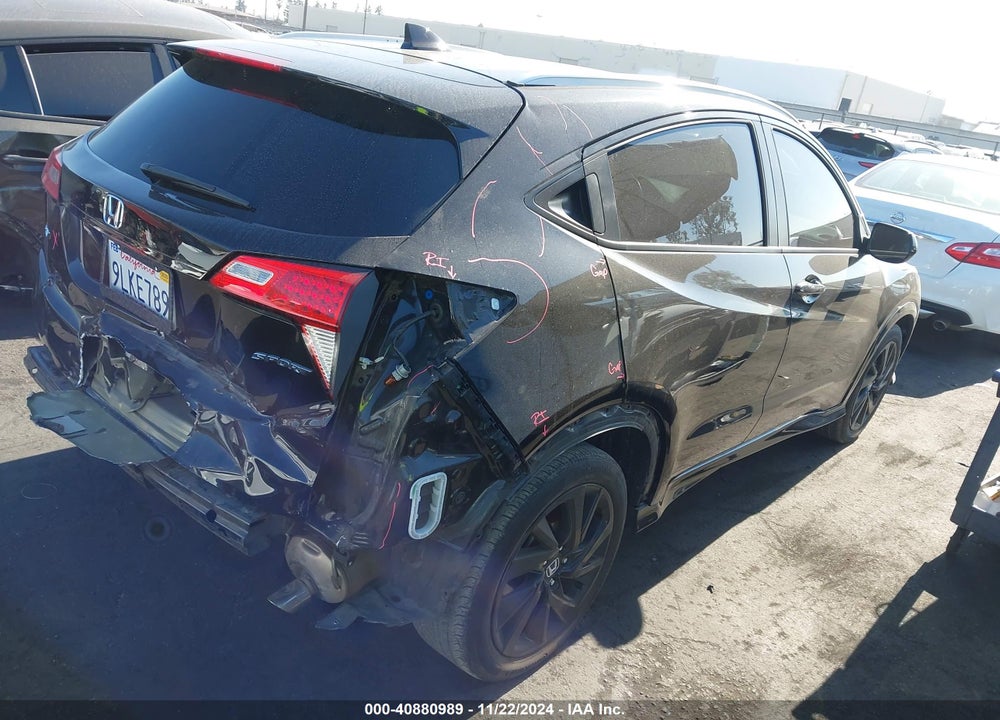 2021 HONDA HR-V VIN: 3CZRU5H1XMM708386