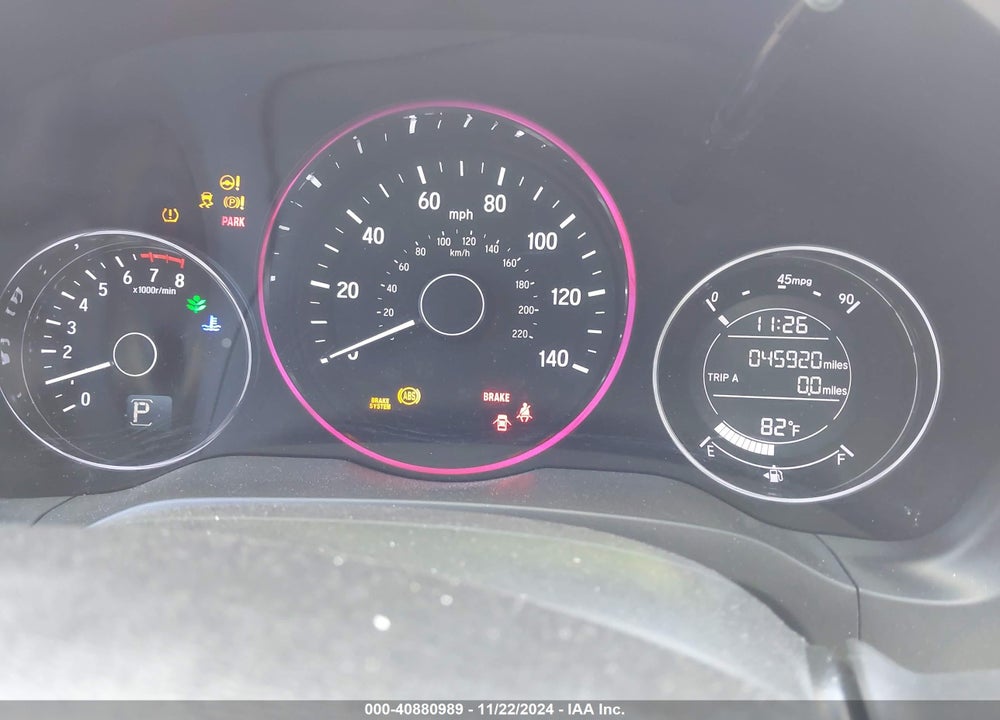 2021 HONDA HR-V VIN: 3CZRU5H1XMM708386