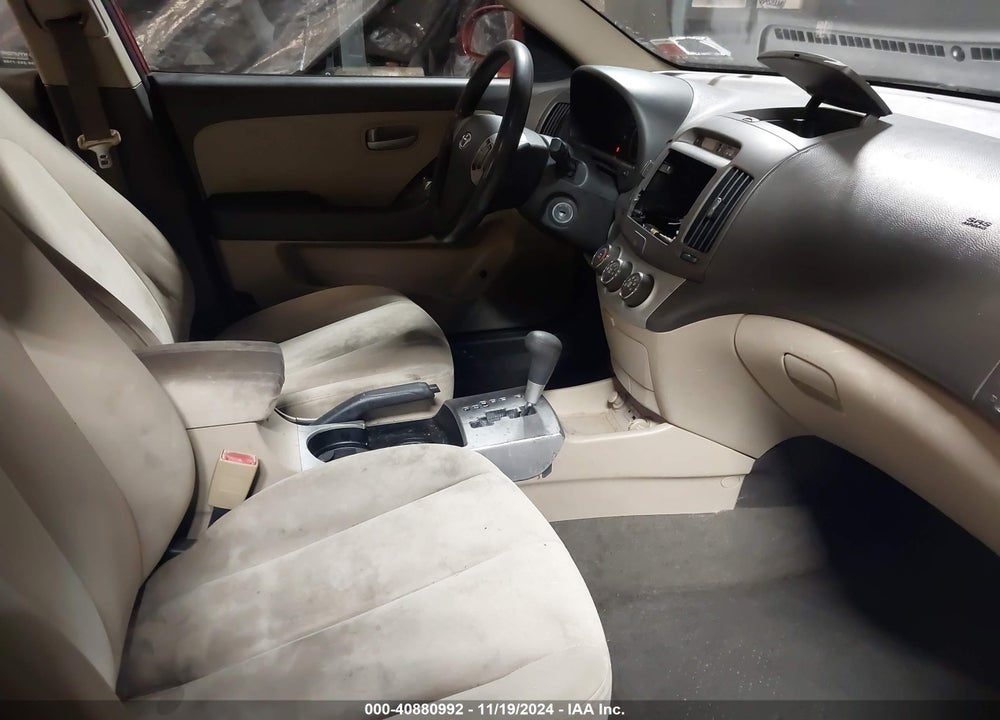 2009 HYUNDAI ELANTRA GLS VIN: KMHDU46D29U687748