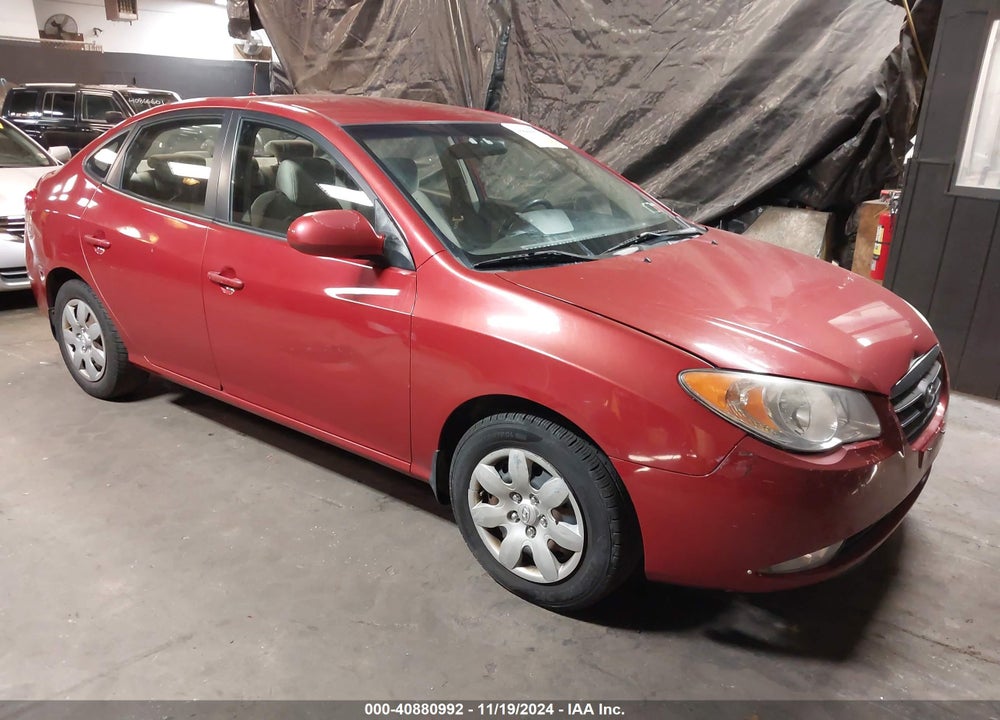 2009 HYUNDAI ELANTRA GLS VIN: KMHDU46D29U687748