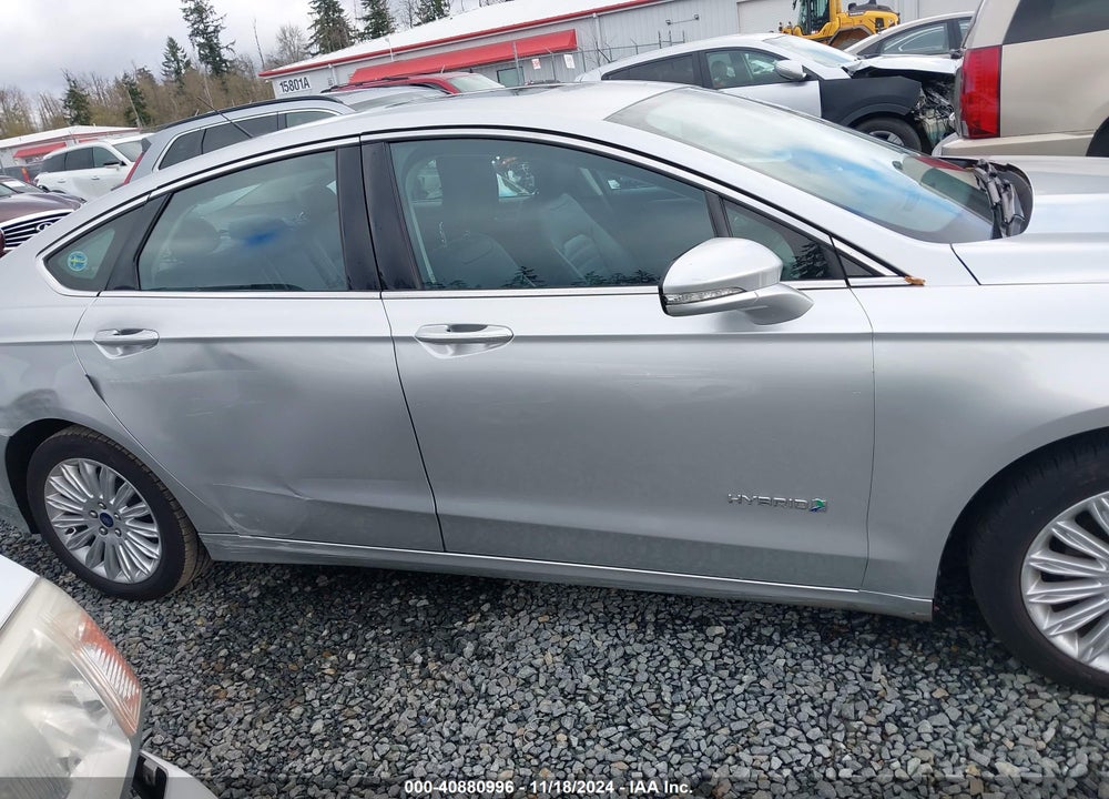 2013 FORD FUSION HYBRID SE VIN: 3FA6P0LU3DR184558