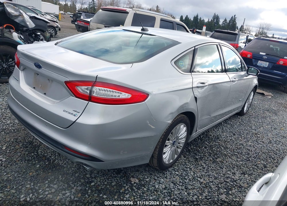 2013 FORD FUSION HYBRID SE VIN: 3FA6P0LU3DR184558