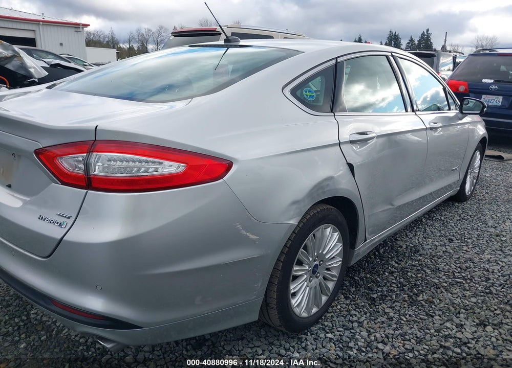2013 FORD FUSION HYBRID SE VIN: 3FA6P0LU3DR184558