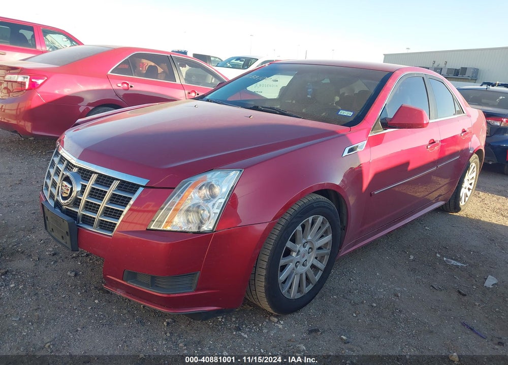 2013 CADILLAC CTS LUXURY VIN: 1G6DF5E51D0160849