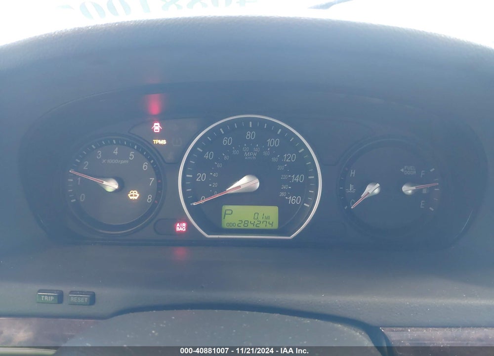 2008 HYUNDAI SONATA VIN: 5NPEU46F28H303566
