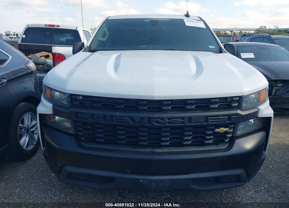 2021 CHEVROLET SILVERADO 1500 2WD SHORT BED WT VIN: 3GCPWAEHXMG335740