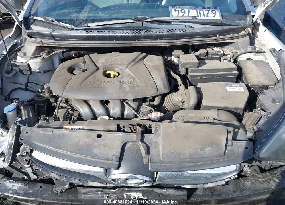 2013 HYUNDAI ELANTRA GLS VIN: KMHDH4AE8DU753488