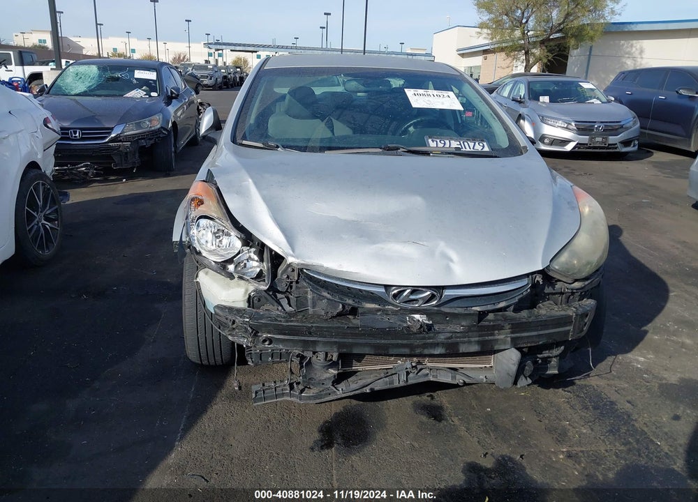 2013 HYUNDAI ELANTRA GLS VIN: KMHDH4AE8DU753488