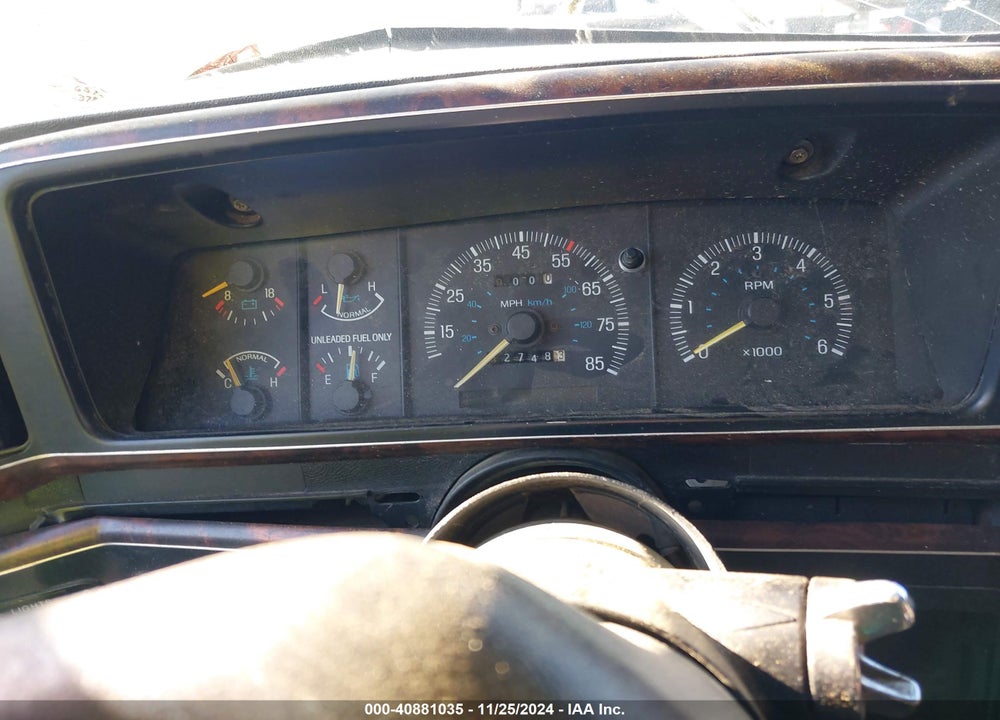 1989 FORD F SUPER DUTY VIN: 2FDLF47G9KCA06540