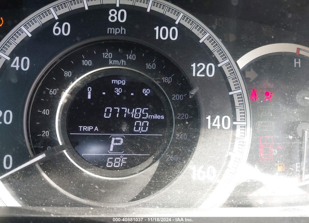 2017 HONDA ACCORD LX VIN: 1HGCR2F32HA080523