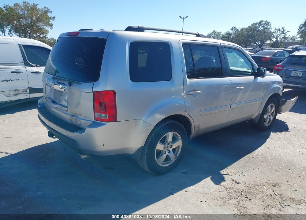 2011 HONDA PILOT EX-L VIN: 5FNYF3H56BB044270