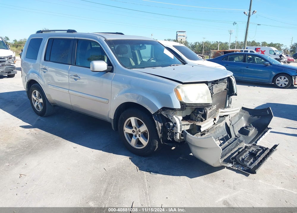 2011 HONDA PILOT EX-L VIN: 5FNYF3H56BB044270