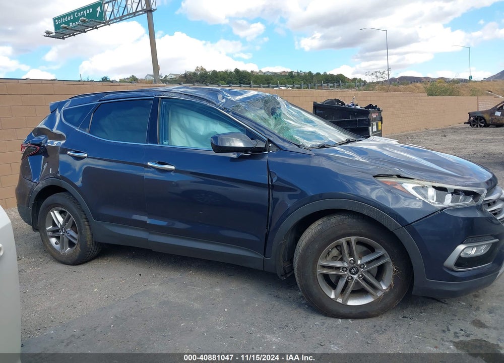 2017 HYUNDAI SANTA FE SPORT 2.4L VIN: 5NMZU3LB2HH016870