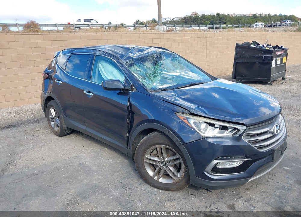 2017 HYUNDAI SANTA FE SPORT 2.4L VIN: 5NMZU3LB2HH016870