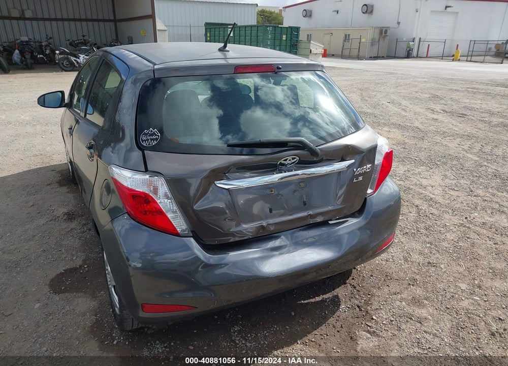 2012 TOYOTA YARIS LE VIN: JTDKTUD36CD502018