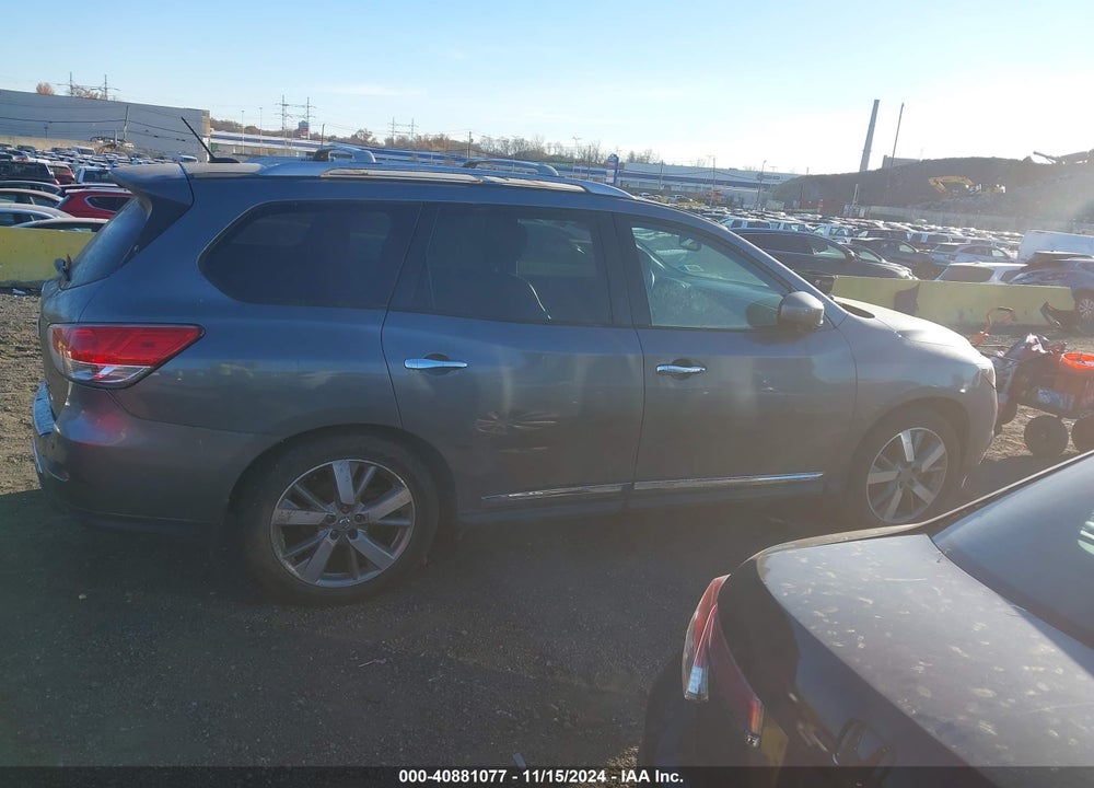 2015 NISSAN PATHFINDER PLATINUM VIN: 5N1AR2MM1FC709185