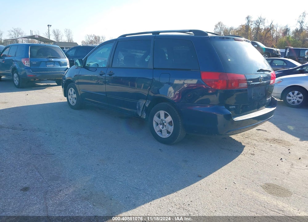 2004 TOYOTA SIENNA LE VIN: 5TDZA23C14S071507