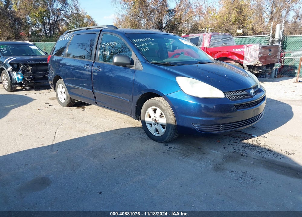 2004 TOYOTA SIENNA LE VIN: 5TDZA23C14S071507