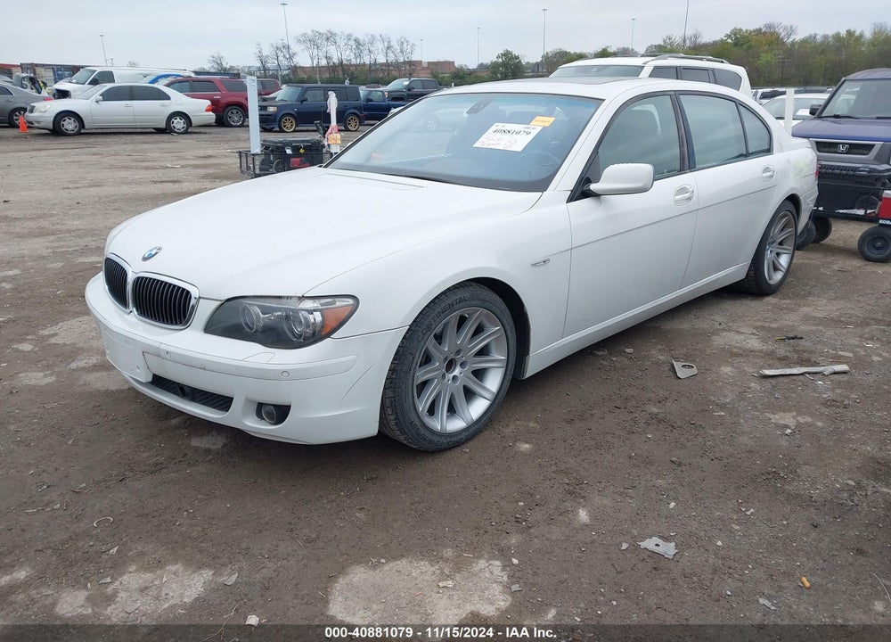 2006 BMW 750LI VIN: WBAHN83526DT61190