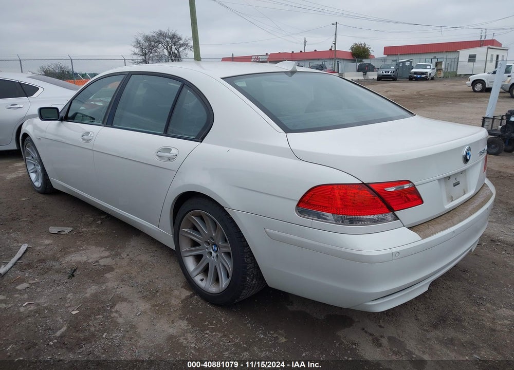 2006 BMW 750LI VIN: WBAHN83526DT61190