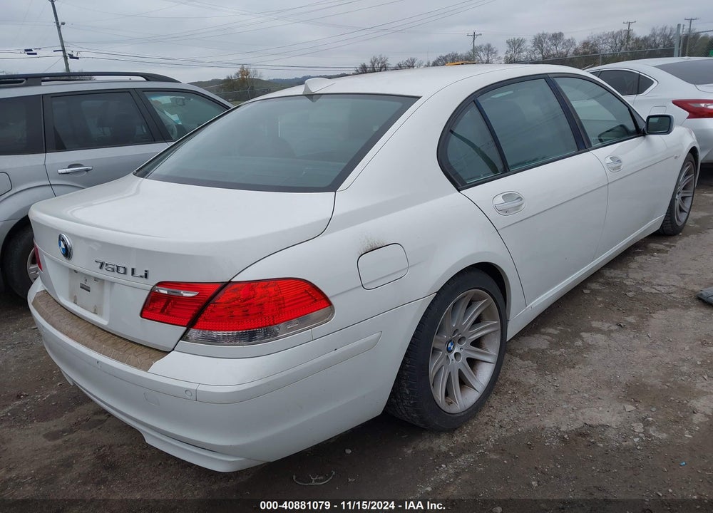 2006 BMW 750LI VIN: WBAHN83526DT61190