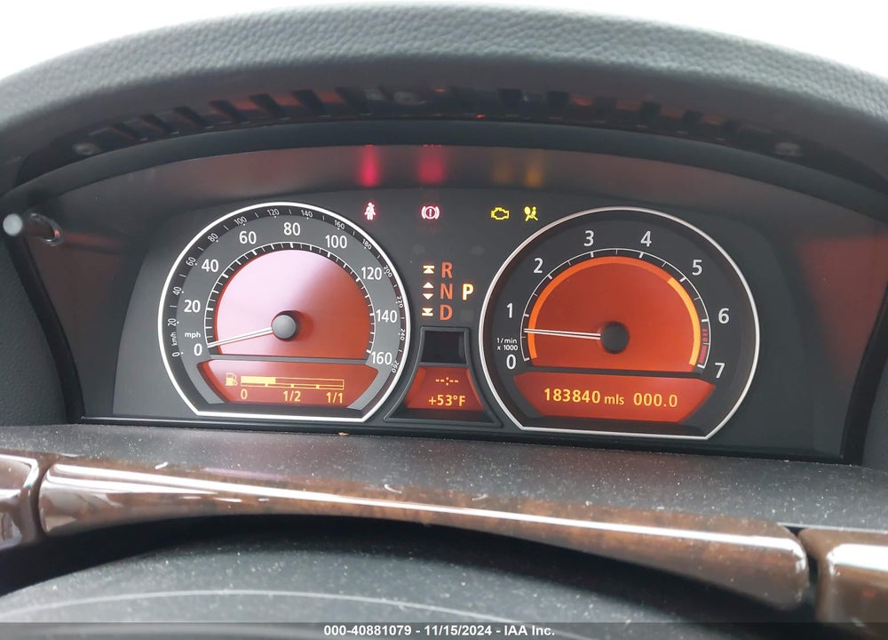 2006 BMW 750LI VIN: WBAHN83526DT61190