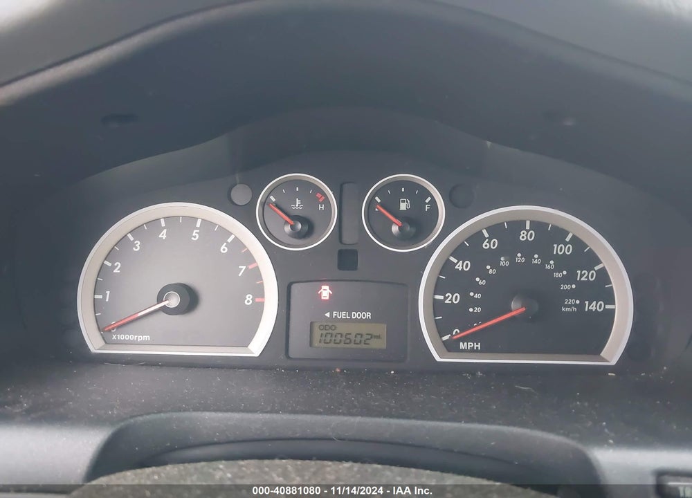 2005 HYUNDAI SANTA FE GLS VIN: KM8SC73DX5U006990