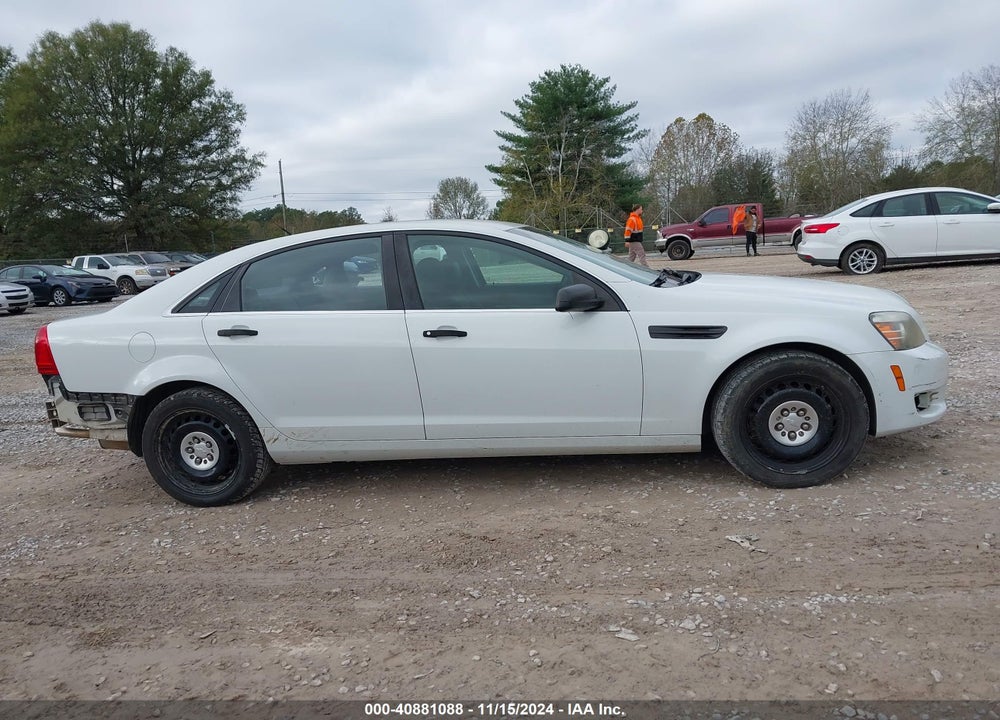 2014 CHEVROLET CAPRICE POLICE VIN: 6G3NS5U35EL970131