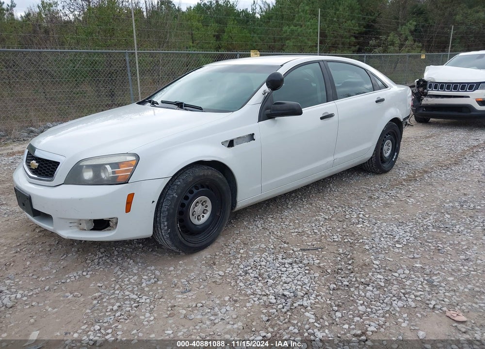 2014 CHEVROLET CAPRICE POLICE VIN: 6G3NS5U35EL970131