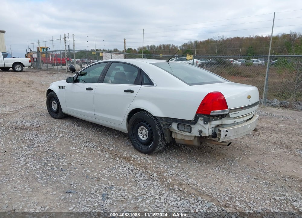 2014 CHEVROLET CAPRICE POLICE VIN: 6G3NS5U35EL970131