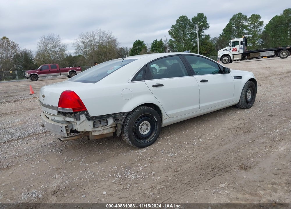 2014 CHEVROLET CAPRICE POLICE VIN: 6G3NS5U35EL970131
