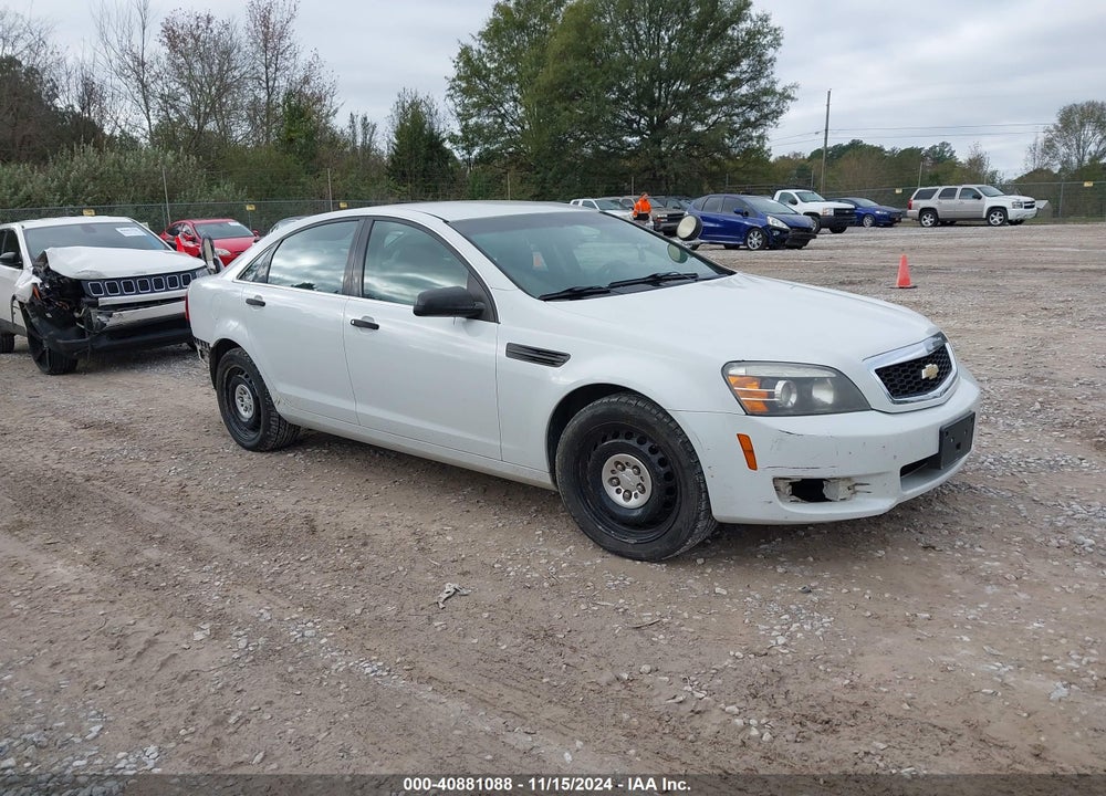 2014 CHEVROLET CAPRICE POLICE VIN: 6G3NS5U35EL970131