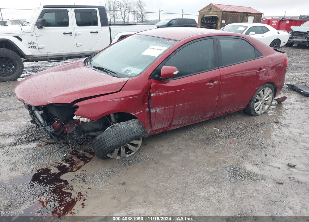 2010 KIA FORTE SX VIN: KNAFW4A35A5304015
