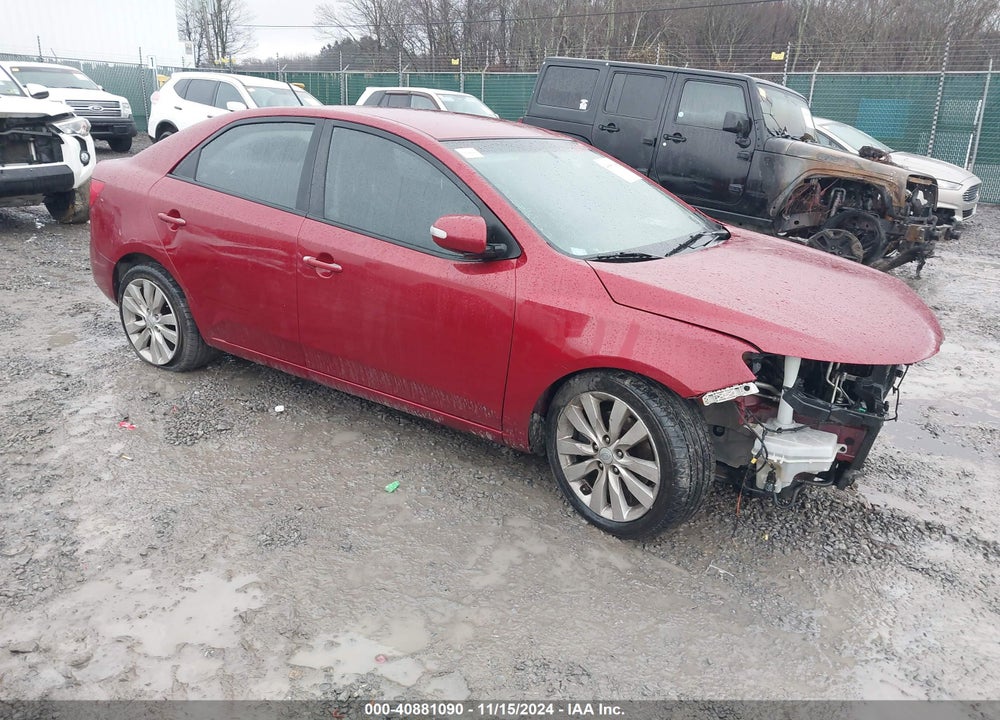 2010 KIA FORTE SX VIN: KNAFW4A35A5304015