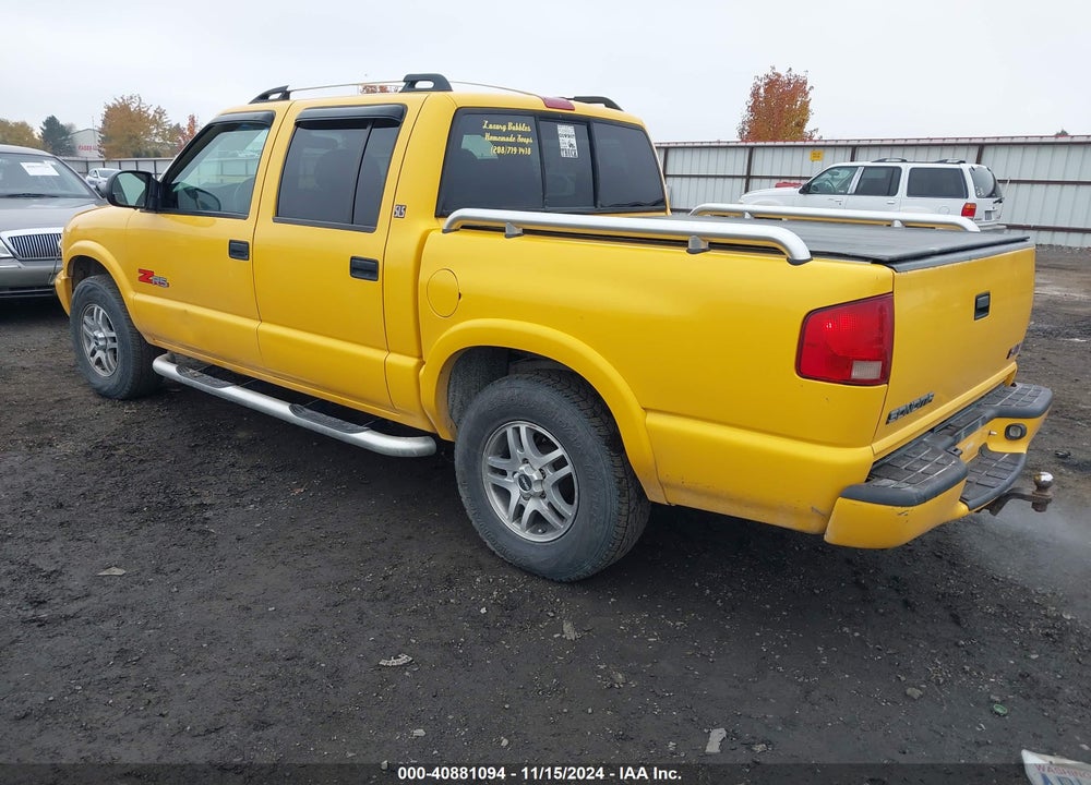 2003 GMC SONOMA SLS VIN: 1GTDT13X73K116747
