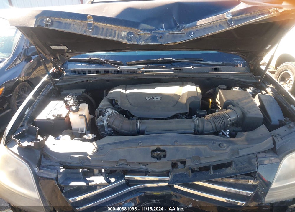 2009 KIA BORREGO EX V6 VIN: KNDJJ741895022924
