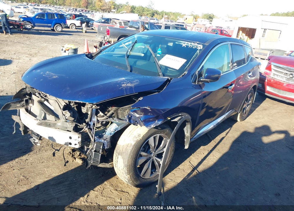 2020 NISSAN MURANO S INTELLIGENT AWD VIN: 5N1AZ2AS6LN147433