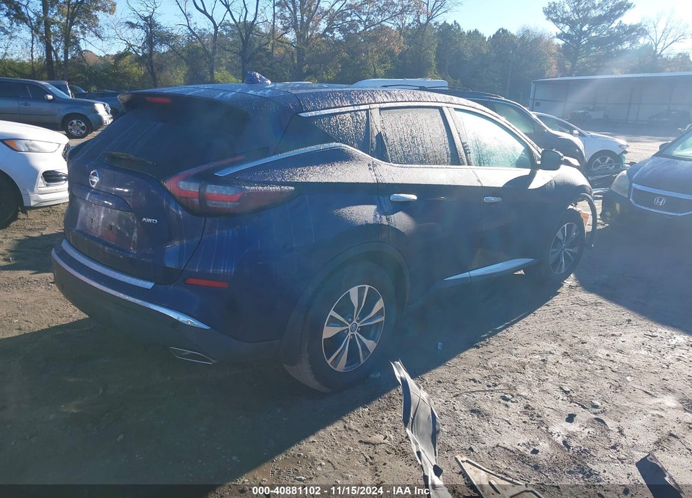 2020 NISSAN MURANO S INTELLIGENT AWD VIN: 5N1AZ2AS6LN147433