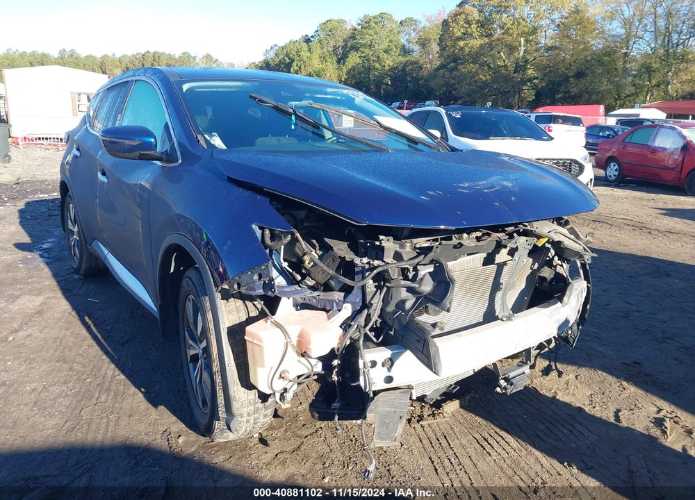 2020 NISSAN MURANO S INTELLIGENT AWD VIN: 5N1AZ2AS6LN147433