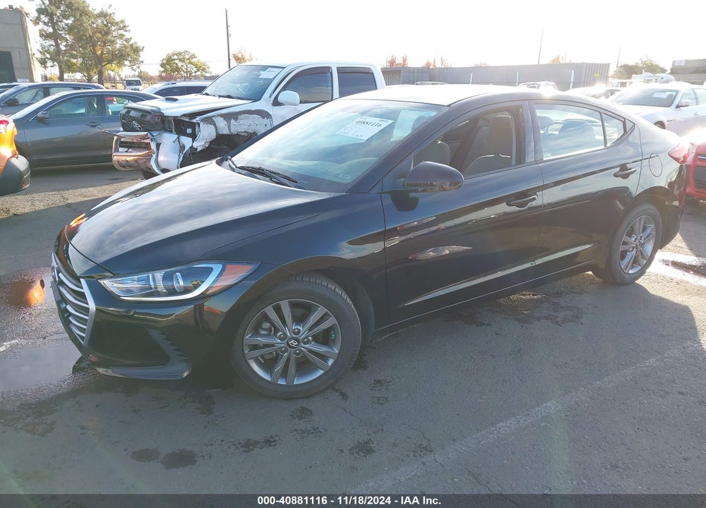 2018 HYUNDAI ELANTRA SEL VIN: 5NPD84LF3JH293706