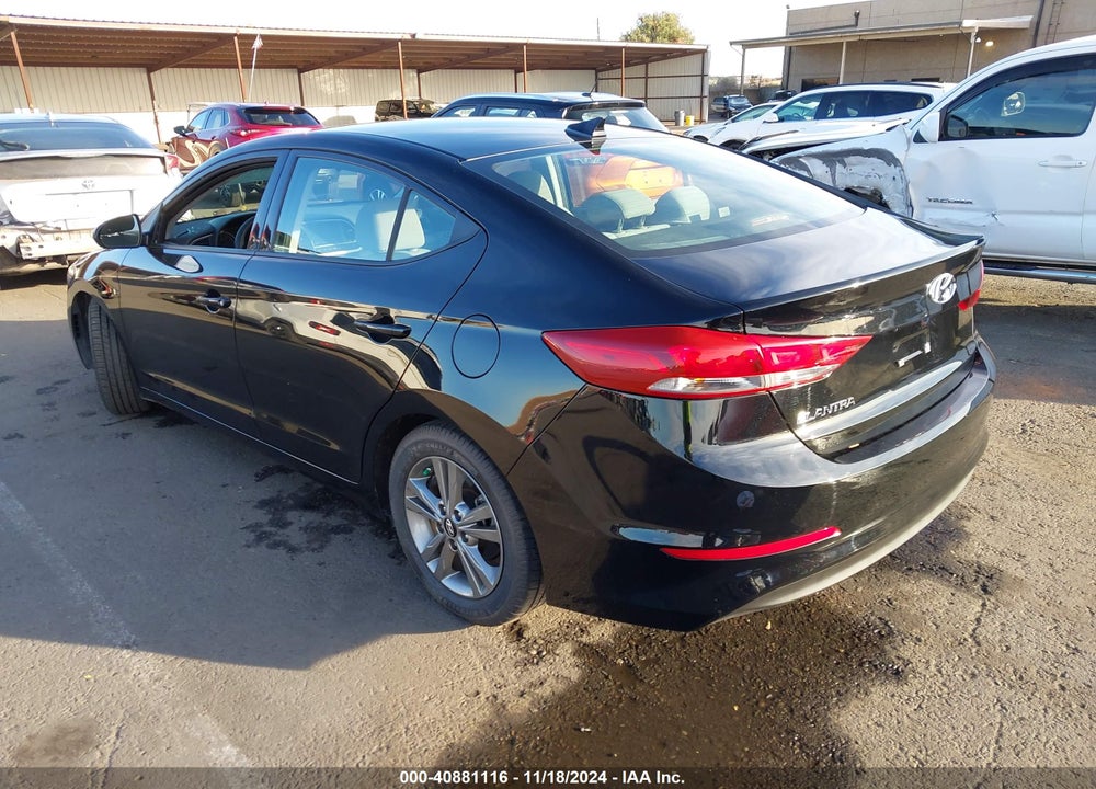 2018 HYUNDAI ELANTRA SEL VIN: 5NPD84LF3JH293706