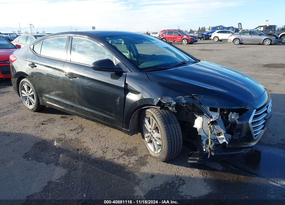 2018 HYUNDAI ELANTRA SEL VIN: 5NPD84LF3JH293706