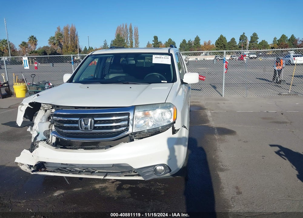 2015 HONDA PILOT TOURING VIN: 5FNYF3H91FB020306