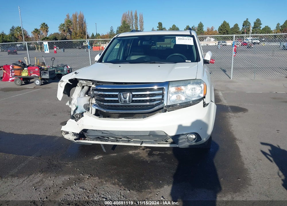 2015 HONDA PILOT TOURING VIN: 5FNYF3H91FB020306